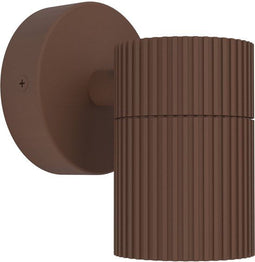 EGLO Tomelloso - Wandlamp Buiten - IP44 - Donkerbruin - 12 cm