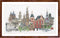 Thea Gouverneur - Borduurpakket met telpatroon - 450A - Voorgesorteerde DMC Garens - Amsterdam - Aida - 79 cm x 50 cm - DIY Kit