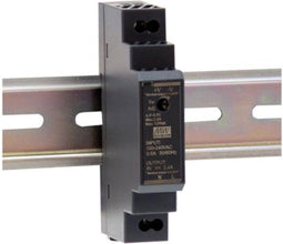 Mean Well VOEDING - 1 UITGANG - 15 W - DIN-RAILMONTAGE - 12 V 1.25 A - VOOR INDUSTRIEEL GEBRUIK
