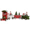 Kerstversiering DKD Home Decor Rood Groen 35,5 x 5 x 8,8 cm (2 Stuks)