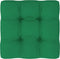 vidaXL - Palletkussen - 58x58x10 - cm - stof - groen