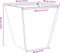 vidaXL - Plantenbak - 30x30x30 - cm - staal - antracietkleurig