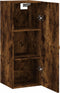 vidaXL - Hangkast - 34,5x34x90 - cm - gerookt - eikenkleurig
