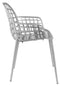 Zuiver Albert Kuip Garden - Aluminium Tuinstoel - Grijs - Set van 2