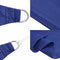 vidaXL - Zonnezeil - 160 - g/m² - 2x5 - m - HDPE - blauw