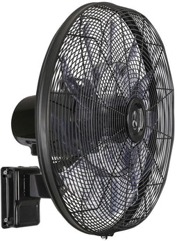 CasaFan Airos Eco Silent Wall SW - Wandventilator - 90 W - Zwart