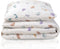 Kinder Jersey Beddengoedset 100 x 135 cm + 40 x 60 cm 2-delige Set Inclusief Dekbedovertrek en Kusse