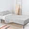 Happy Friday Sheet set 2 pieces Little star grey 180x270 cm (Single) Grey