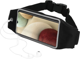 Mobiparts Galaxy A12 (2021) - Sport Belt - Water- en zweetbestendig - Zwart