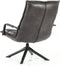 Fauteuil Mitchell - Antraciet - draaibare fauteuil