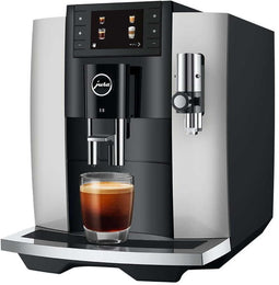 Jura E8 (EC) - Volautomatische Koffiemachine - 17 Koffiespecialiteiten - Platina