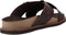 Timberland Amalfi Vibes Cross Sandalen - Heren - Verstelbare kruisbanden - Donkerbruin - Maat 43