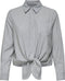 ONLY ONLLECEY LS KNOT SHIRT NOOS - Dames Blouse - Knoopdetail - All over streep - Maat L