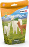 schleich WILD LIFE - Alpaca famillie - Speelfigurenset - Kinderspeelgoed voor Jongens en Meisjes - 3 tot 8 jaar - 42544