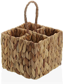 Pot voor Keukengerei Versa Waterhyacint 17 x 4 x 17 cm