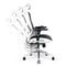 Diablo V-Basic - Ergonomische Bureaustoel - 135° Verstelbare Rugleuning - Wit/Zwart