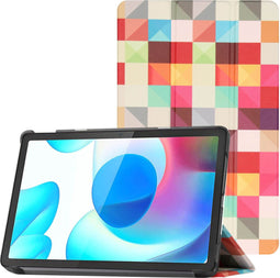 iMoshion Tablet Hoes Geschikt voor Realme Pad - iMoshion Design Trifold Bookcase - Meerkleurig /Various Colors