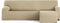 Hoes voor chaise longue met korte armleuning rechts Eysa BRONX Beige 110 x 110 x 310 cm
