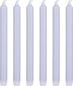 Mica Decorations Dinerkaars - Set van 6 - H25 cm - Lichtblauw