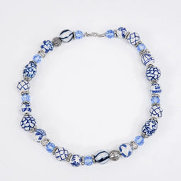 Ketting Delfts blauw Gravin -