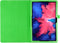 Lunso - Stand flip sleepcover hoes - Geschikt voor Lenovo Tab P11 / P11 Plus - Groen