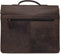 Leren Aktetas - Vintage Buffelleer - Heren & Dames - Laptoptas tot 15 inch - Donkerbruin