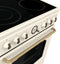 GORENJE GECS6B70CL - Vrijstaand Fornuis - Retro Design - 60 cm