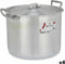 Casserolepan met deksel Zilverkleurig Aluminium 35,5 x 24 x 28 cm (4 Stuks)