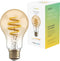Hombli Smart Filament Bulb - E27 A60 Warmwit licht - Vintage look - Wifi - 1 Stuk