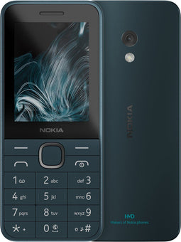 Nokia 225 (2024) - Basistelefoon - 4G Dual-sim - Donkerblauw