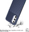 iMoshion Hoesje Geschikt voor Samsung Galaxy A34 (5G) Hoesje Siliconen - iMoshion Thunder Backcover - Donkerblauw