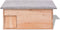 vidaXL - Egelhuis - 45x33x22 - cm - hout