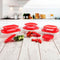 Vierkante Lunchtrommel met Deksel Ô Cuisine Cook & Store Rood 1 L 20 x 17 x 6 cm Siliconen Glas (...