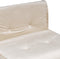 Beliani VESTFOLD - Slaapbank - Beige - Fluweel