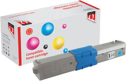 Tonercartridge Quantore alternatief tbv Oki 44973511 blauw