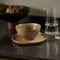Dutch Rose Serenity Serviesset 4 persoons - 16 Delig - Stoneware Handgemaakt - Camel