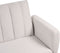 VIMMERBY - Slaapbank - Beige - Polyester