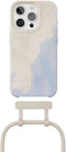 Apple iPhone 15 Pro Max - 2in1 Crossbody Cover - Composteerbaar - Blauw