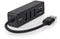 Nedis CCGB61250BK01 - USB-hub 3x USB 3.2 Gen 1 5 Gbps - Zwart