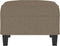 vidaXL - Voetenbank - 70x55x41 - cm - stof - taupe