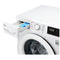 LG F4WV208S3 - Voorlader - Direct Drive - 8 kg wassen - Energieklasse D