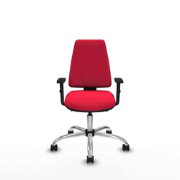Piqueras y Crespo B1D056N - Bureaustoel - Hoogteverstelbaar - Rood