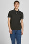 JACK & JONES JJEPAULOS - Poloshirt korte mouw - 2-pack donkerblauw en donkergroen - Maat L
