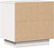 vidaXL - Nachtkastjes - 2 - st - 40x30x40 - cm - massief - grenenhout - wit