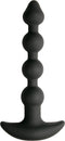 Black Velvets - Anal Kit 4 Delig Inclusief Vibro Kogel - Zwart (4 stuks)