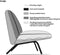 Liviza Fauteuil Oveja Soft white - Stof - Rechthoek Wit - 72 cm , 80 cm , 64 cm