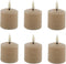 led mini kaarsjes sand- 6 stuks