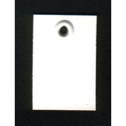 Klika - ijtkaartje 25x32 mm met kunststof oog - 5 stuks