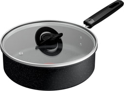 Tefal Ultimate - Hapjespan - Ø24 cm - Deksel - Geschikt voor Inductie - Anti-aanbaklaag