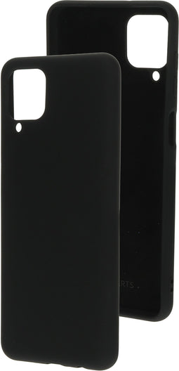 Mobiparts Samsung Galaxy A12 (2021) - Silicone Cover - Soft-touch - Zwart